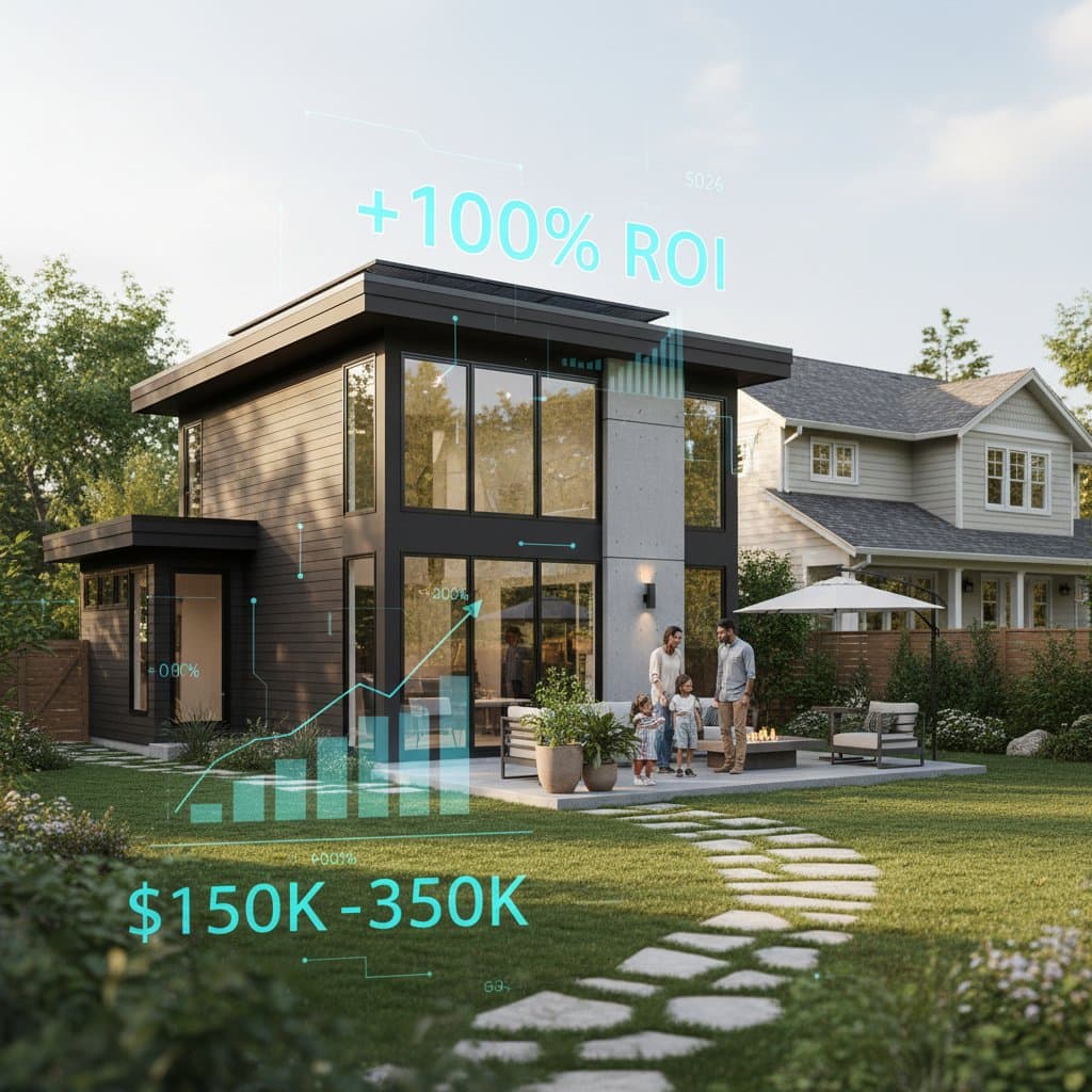Featured image for ADU Costs Hit $150K-$350K With 50-100% ROI in 2026