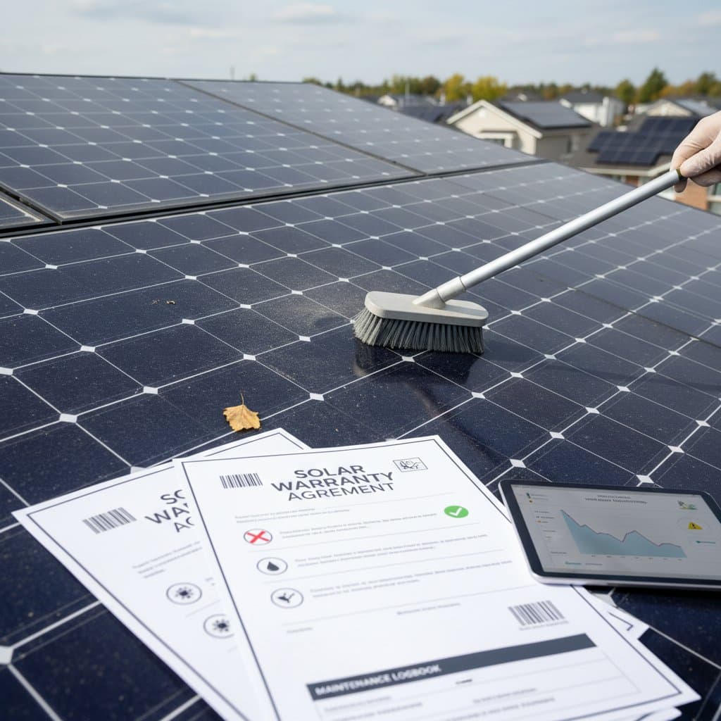 Featured image for Solar Warranties Rarely Cover Cleaning and Upkeep
