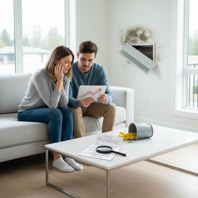 Featured image for Home Warranties Rarely Cover Mold Unless System Fails