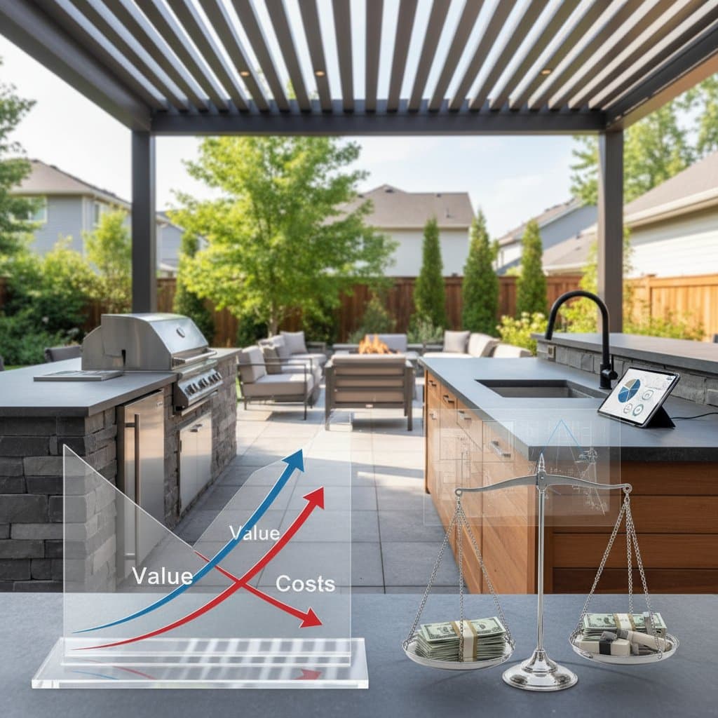 Featured image for What Outdoor Kitchens Actually Cost vs What You'll Get Back