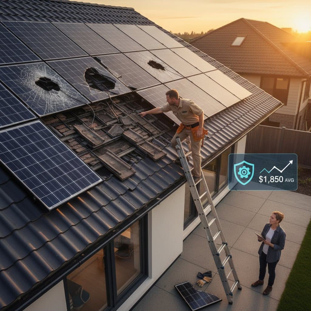 Featured image for Solar Roof Repairs Now Cost $1,850 on Average