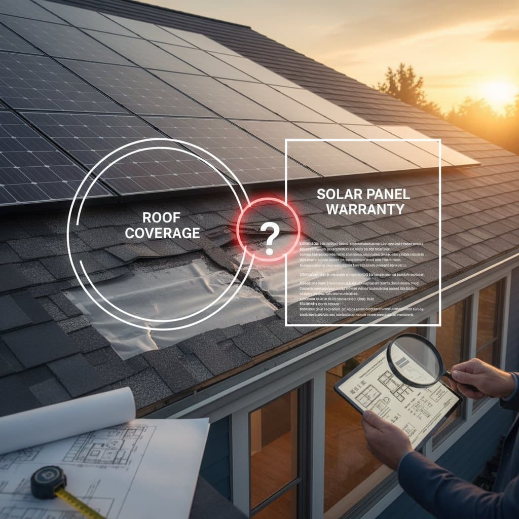 Featured image for Solar and Roof Warranties Rarely Cover the Same Damage