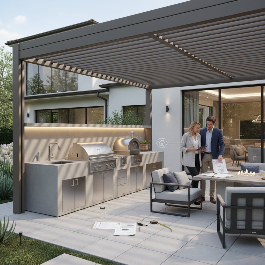 Featured image for Real Costs of Outdoor Kitchen Installation in 2025