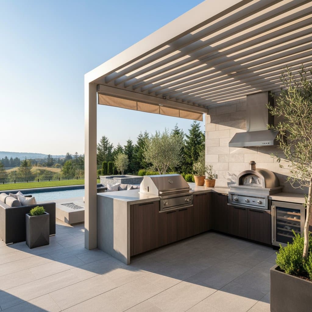 Featured image for Outdoor Kitchens Cost $7,500-$35,000 With 50-80% ROI