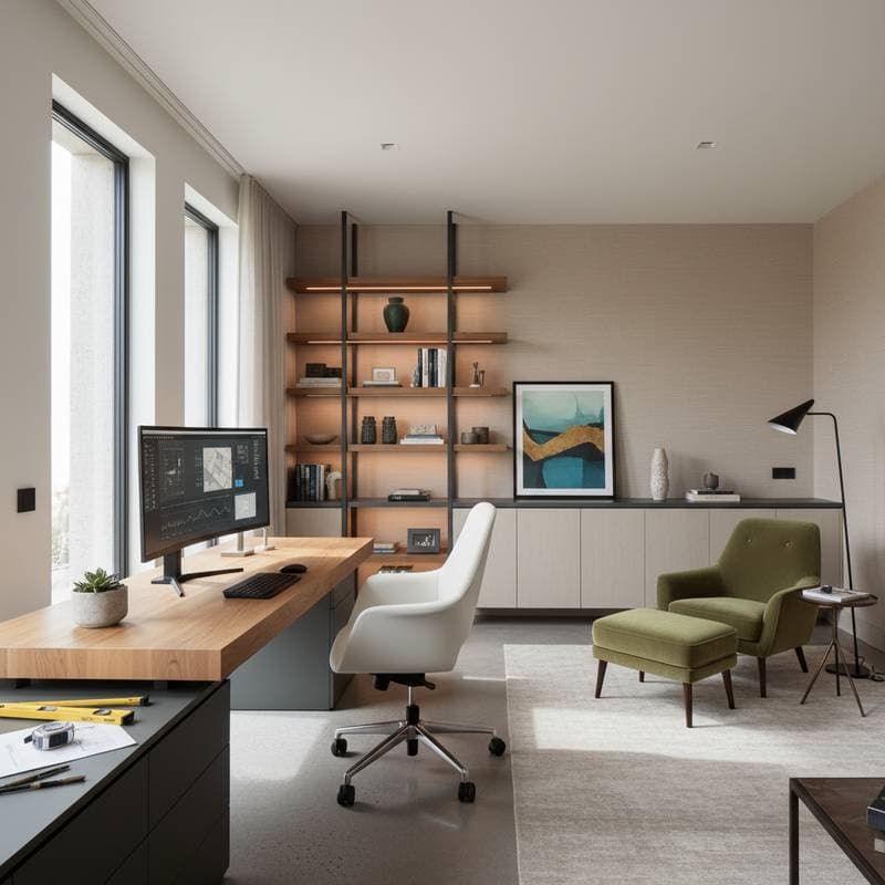 Featured image for Home Office Remodels Average $14,800 in 2025