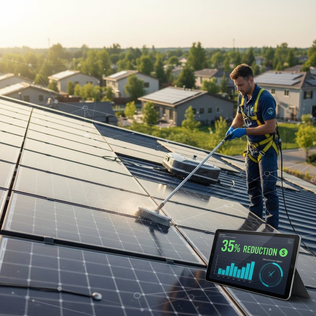 Featured image for Solar Panel Maintenance Now 35% Cheaper in 2025