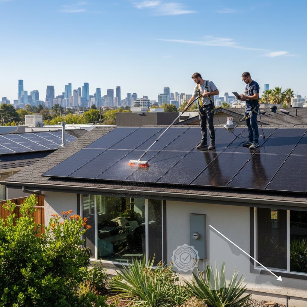 Featured image for Solar Panels Lose 25% Efficiency Without Regular Care