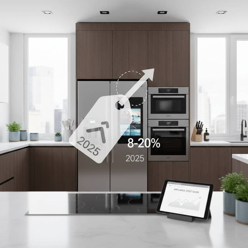 Featured image for Kitchen Appliances Cost 8-20% More in 2025