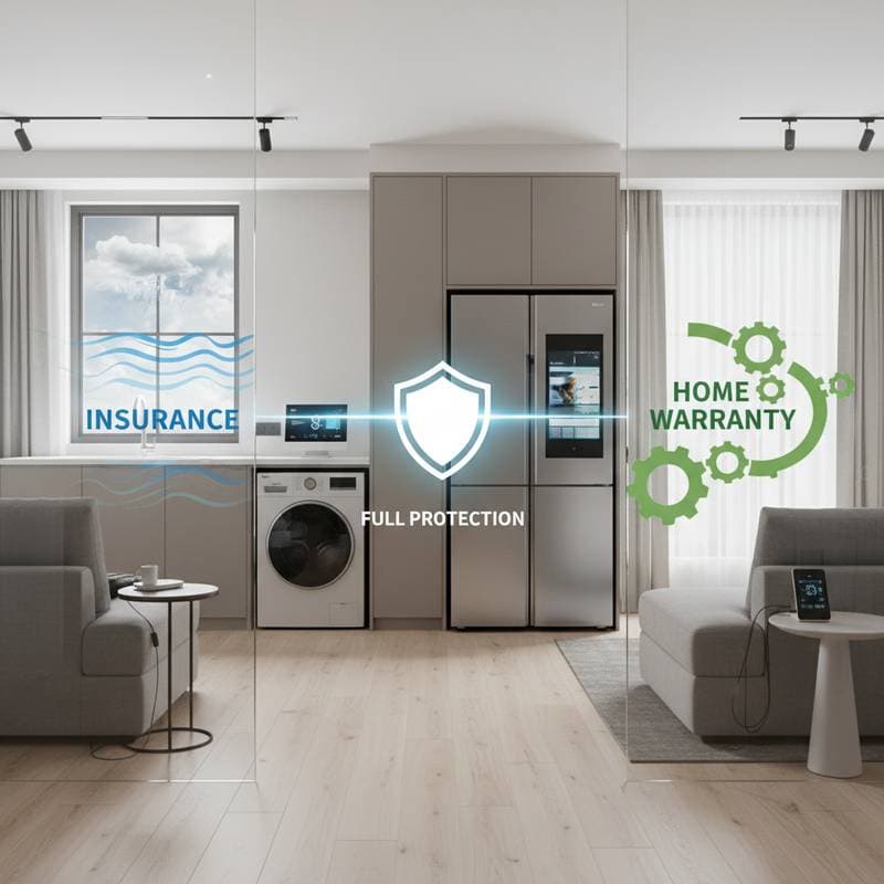 Featured image for Home Warranty Covers Wear, Insurance Covers Storms