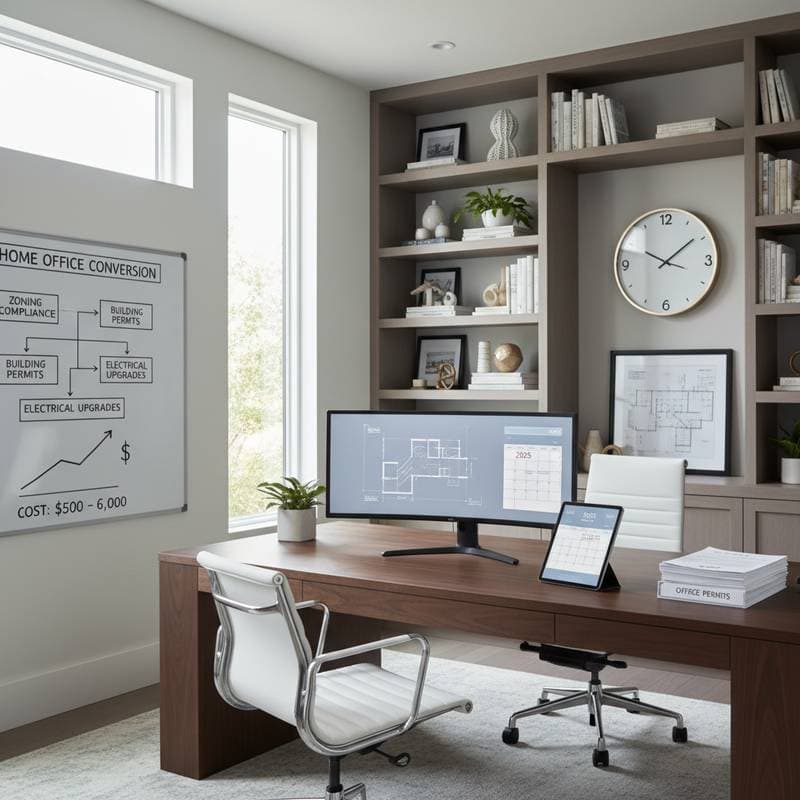 Featured image for Home Office Permits Cost $500-$6,000 in 2025