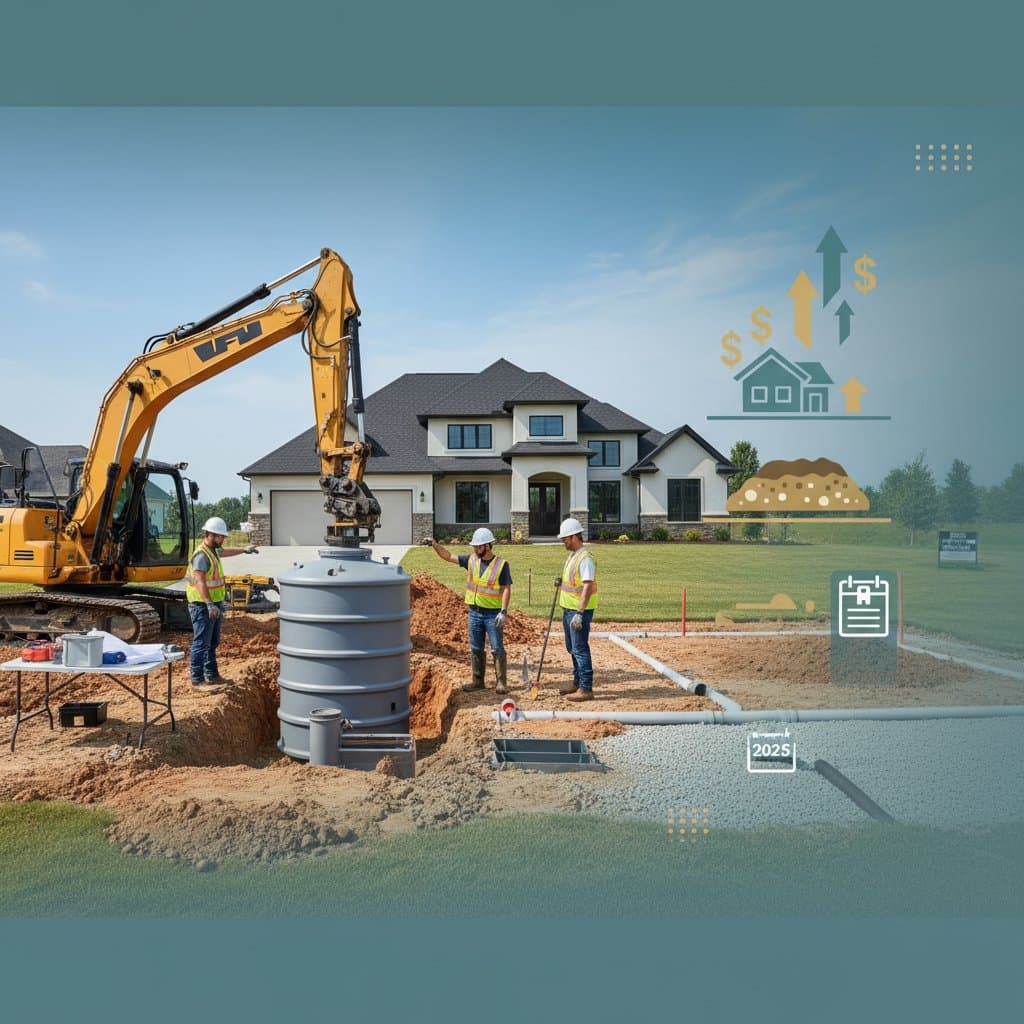 Featured image for Septic Replacement Runs $8K–$25K: What Drives Cost