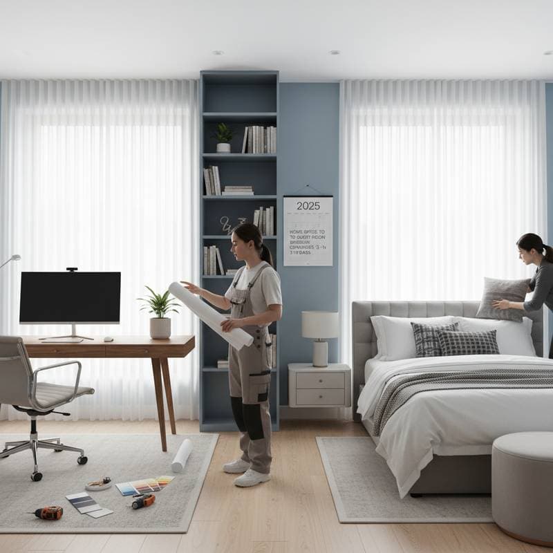 Featured image for Home Office to Guest Room: $1,200 to $9,000 in 2025