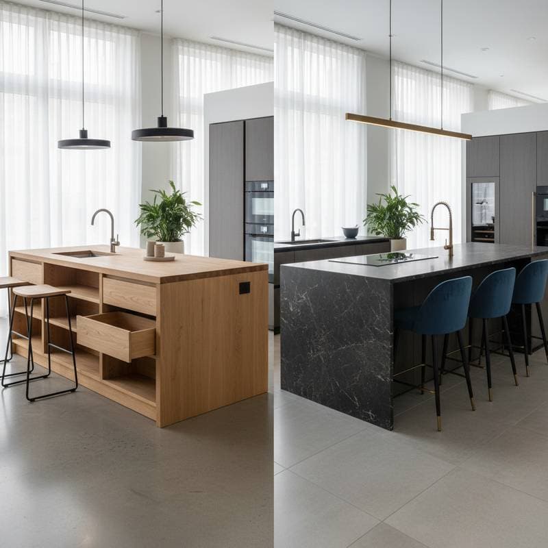 Featured image for Kitchen Island Costs: What $3,000 to $15,000 Gets You