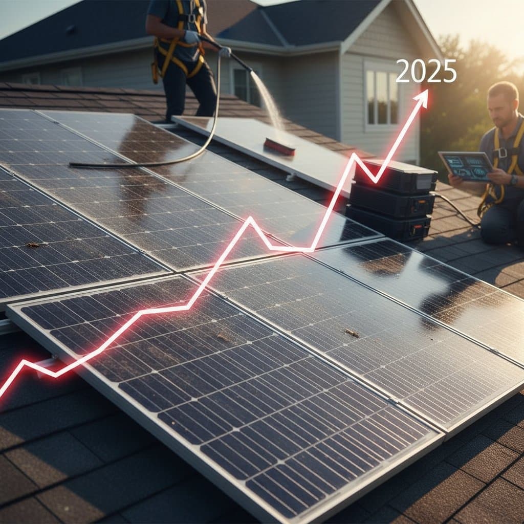 Featured image for Hidden Solar Maintenance Costs That Drain Your Savings