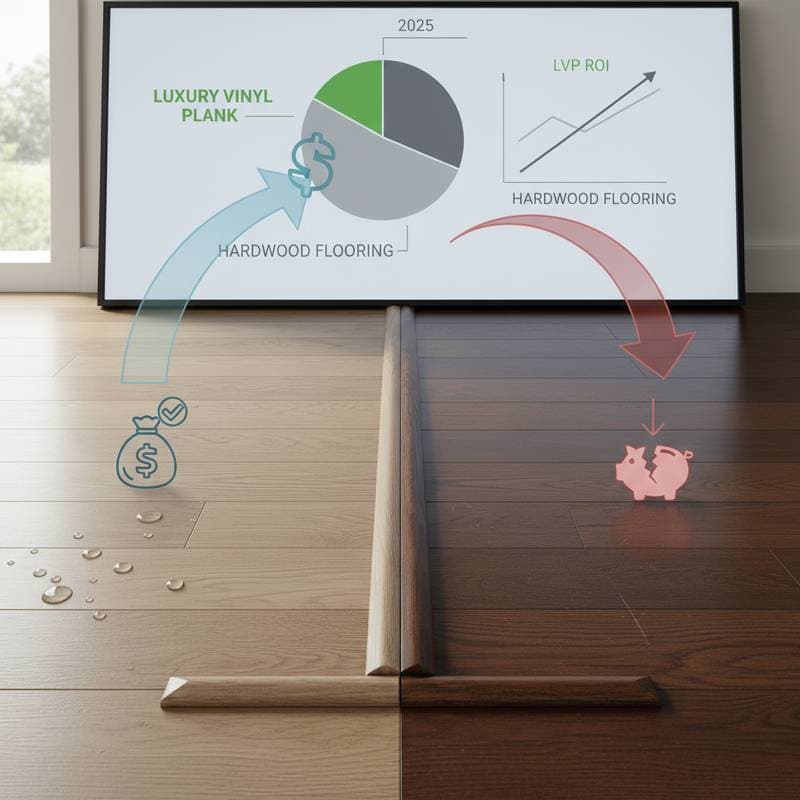 Featured image for Why Luxury Vinyl Beats Hardwood on Total Costs