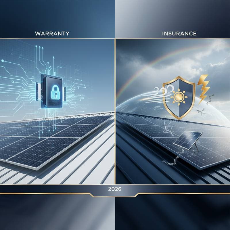 Featured image for Solar Warranty vs Insurance: Protect Your Investment