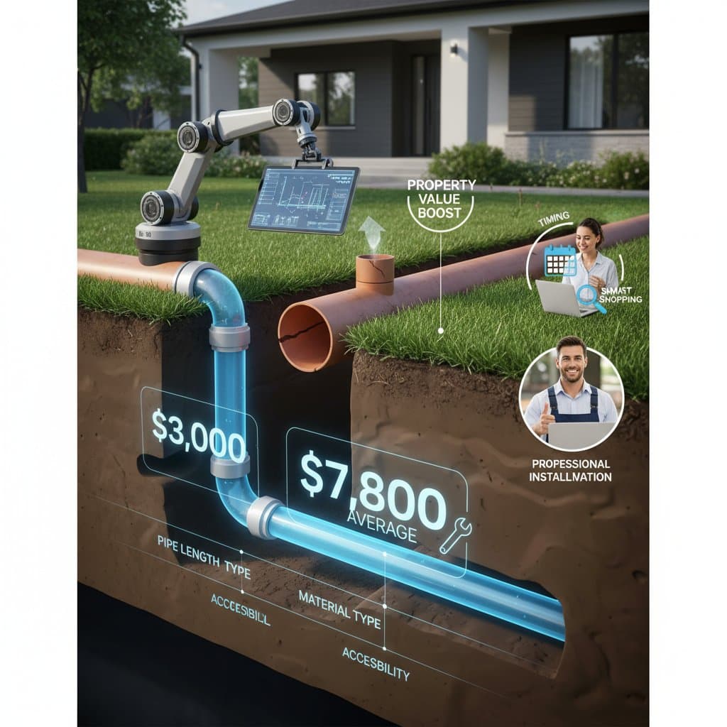 Featured image for Sewer Line Replacement Costs $3K-$12K in 2026