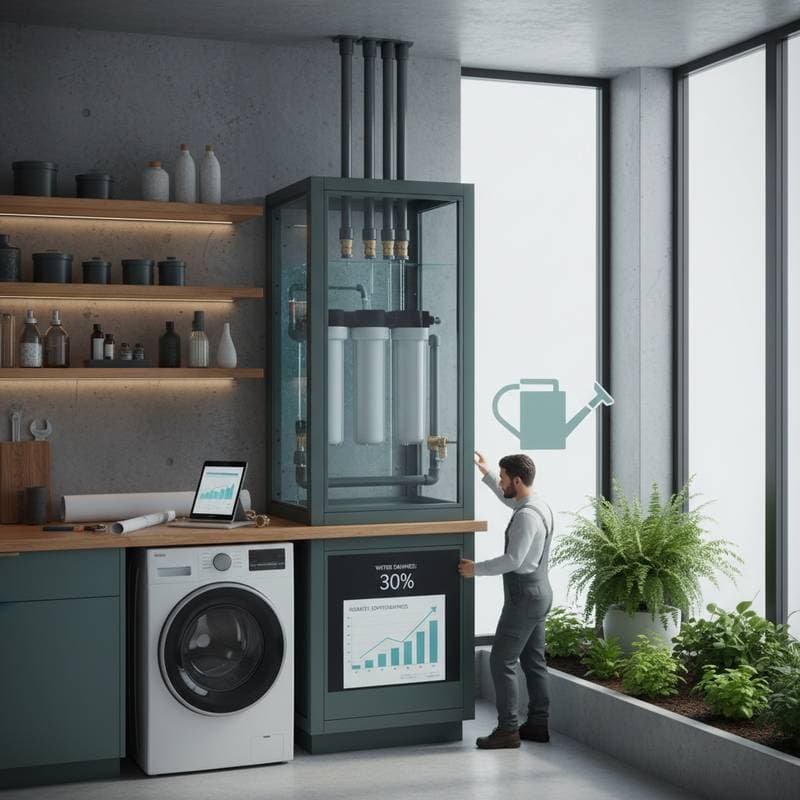 Featured image for Greywater Systems Cut Water Bills 30% With Rebates