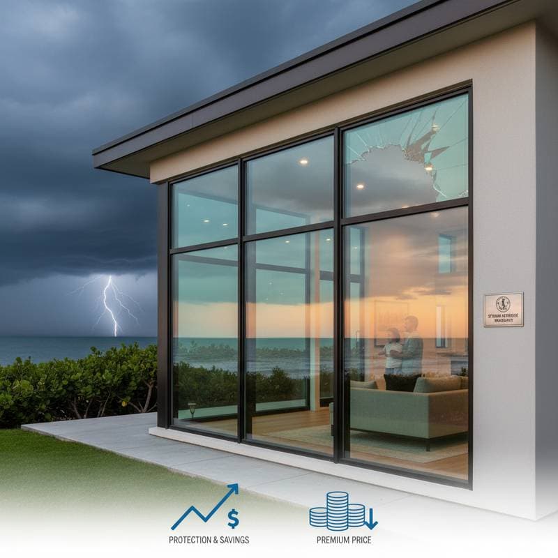Featured image for Hurricane Windows: Protection vs Premium Price