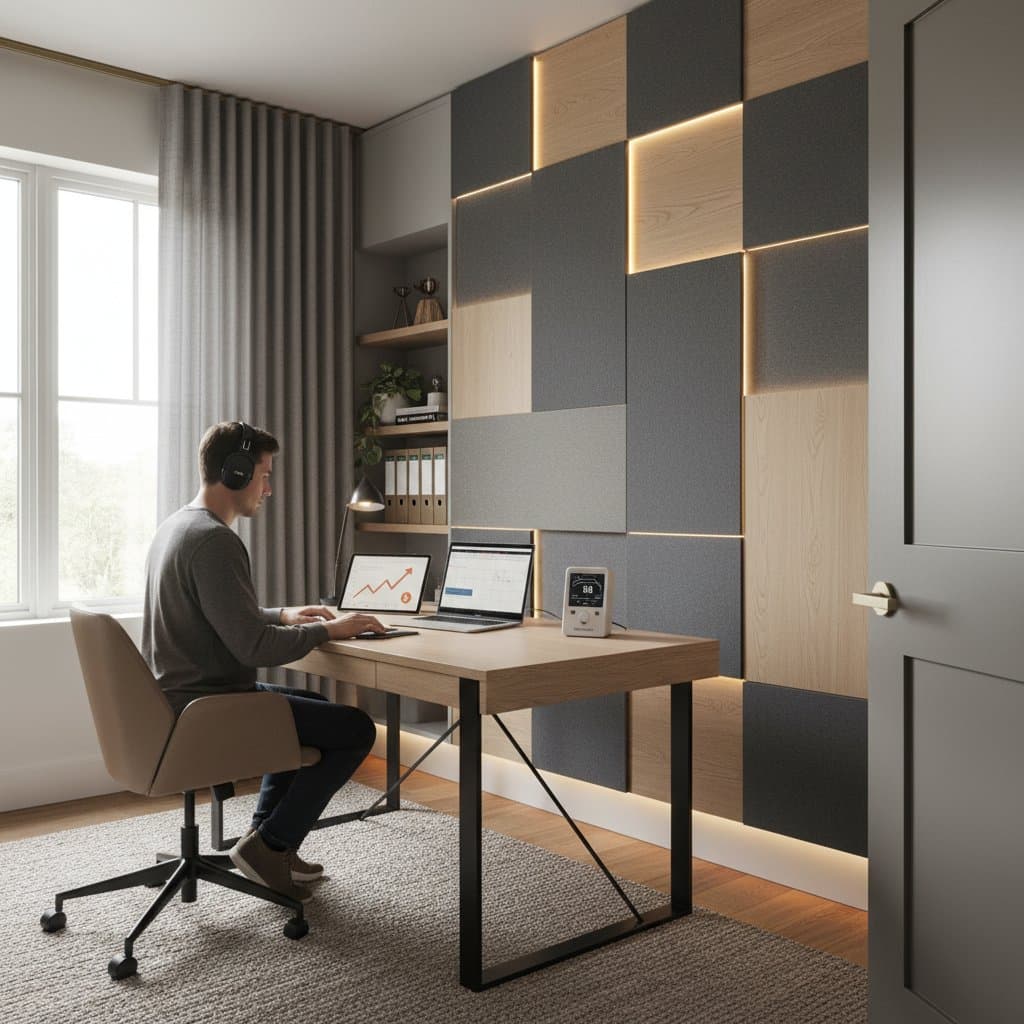 Featured image for Home Office Soundproofing Costs $800 to $3,000