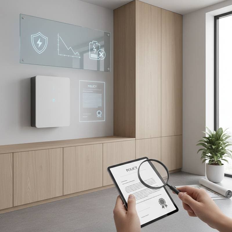 Featured image for What Home Battery Warranties Actually Cover and Exclude