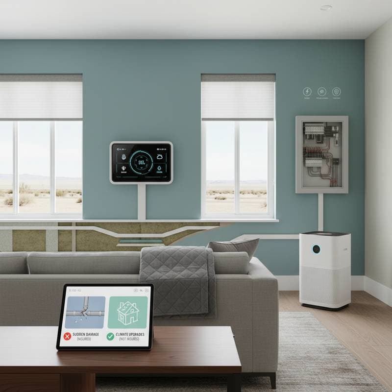 Featured image for Why Home Insurance Won't Pay for Climate Upgrades