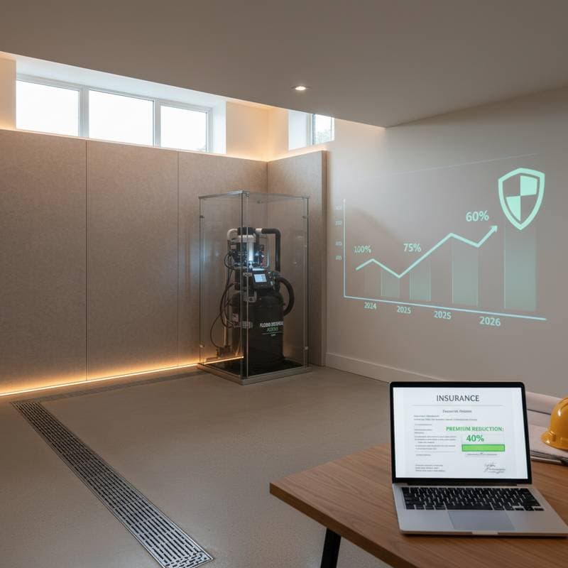 Featured image for Waterproofing Cuts Flood Insurance 40 Percent by 2026