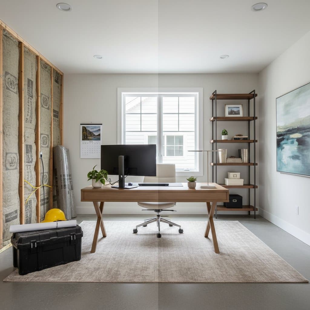 Featured image for Home Office Conversion: $4K-$20K Cost Breakdown