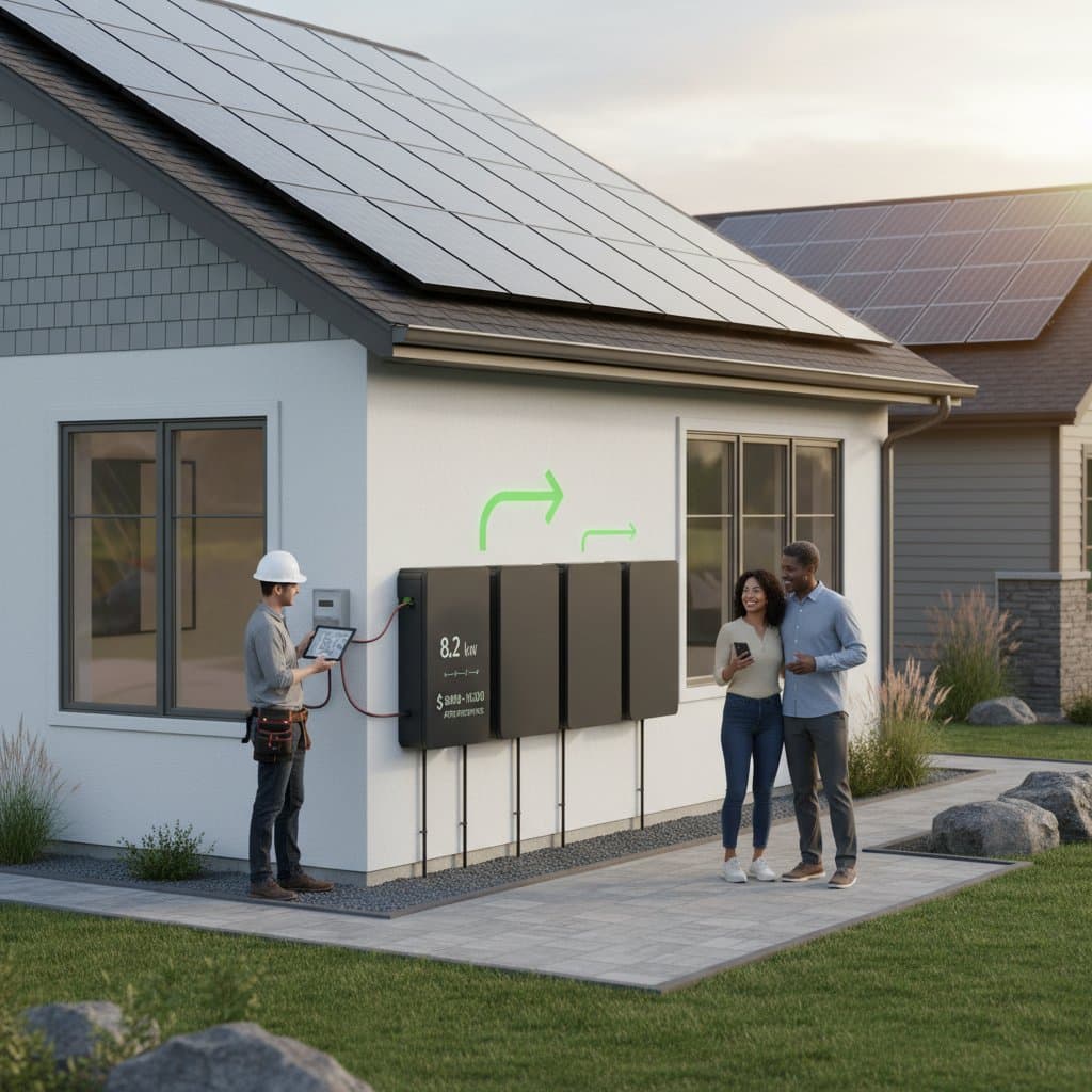 Featured image for Solar Batteries Cost $8K-$18K After Incentives
