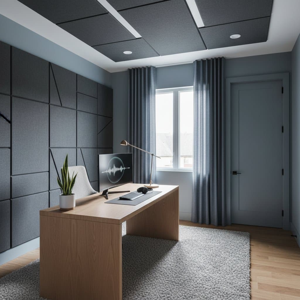 Featured image for Soundproofing a Home Office Costs $1K–$6K in 2026
