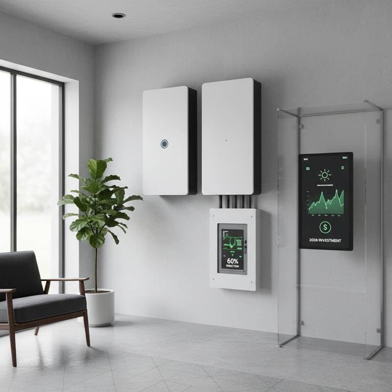 Featured image for Home Battery Storage Costs $8K-$20K in 2026