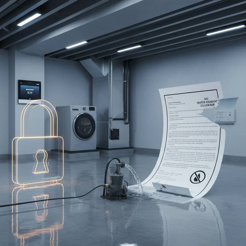 Featured image for Why Your Warranty Won't Cover Basement Flooding