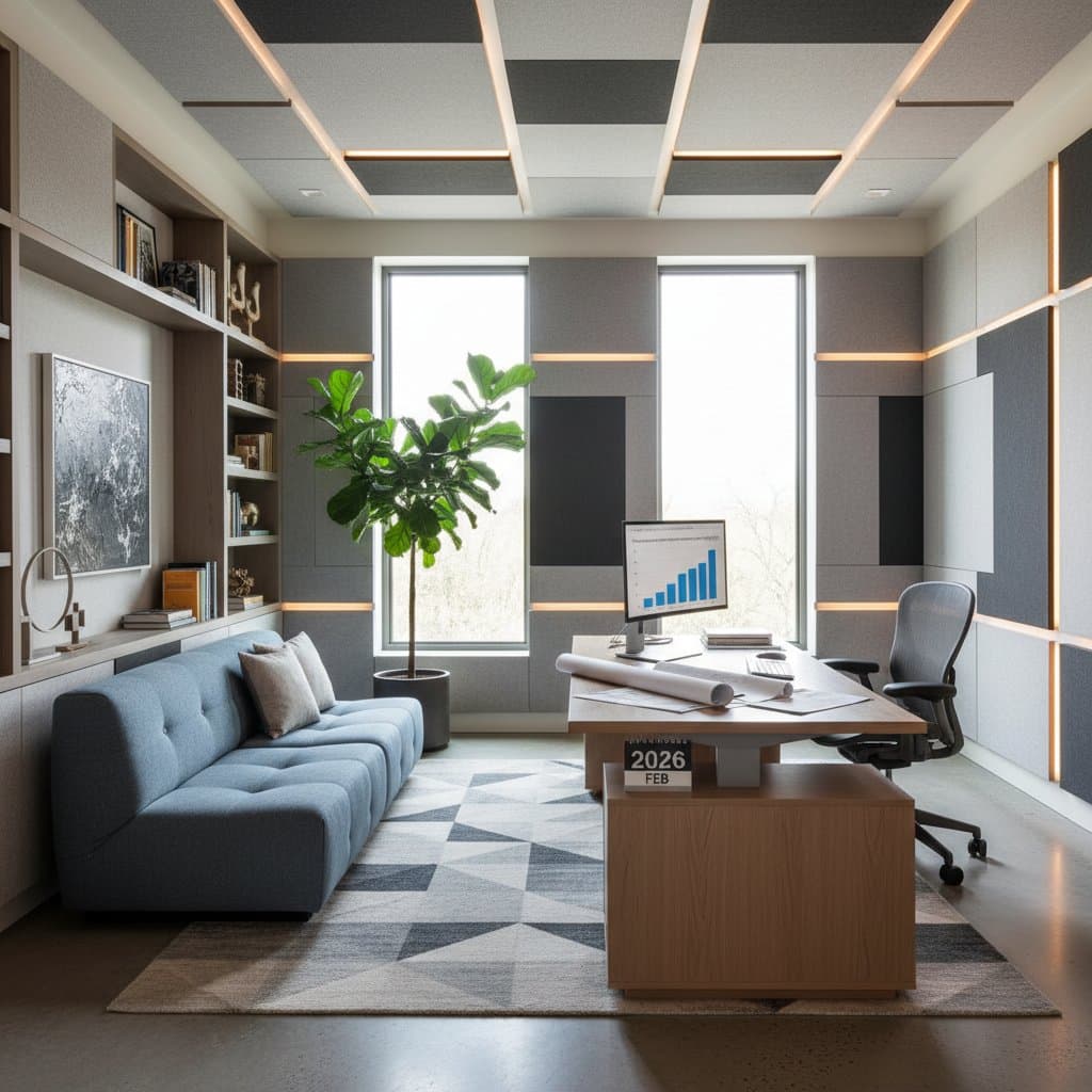 Featured image for Cut Noise, Boost ROI: Home Office Soundproofing Costs