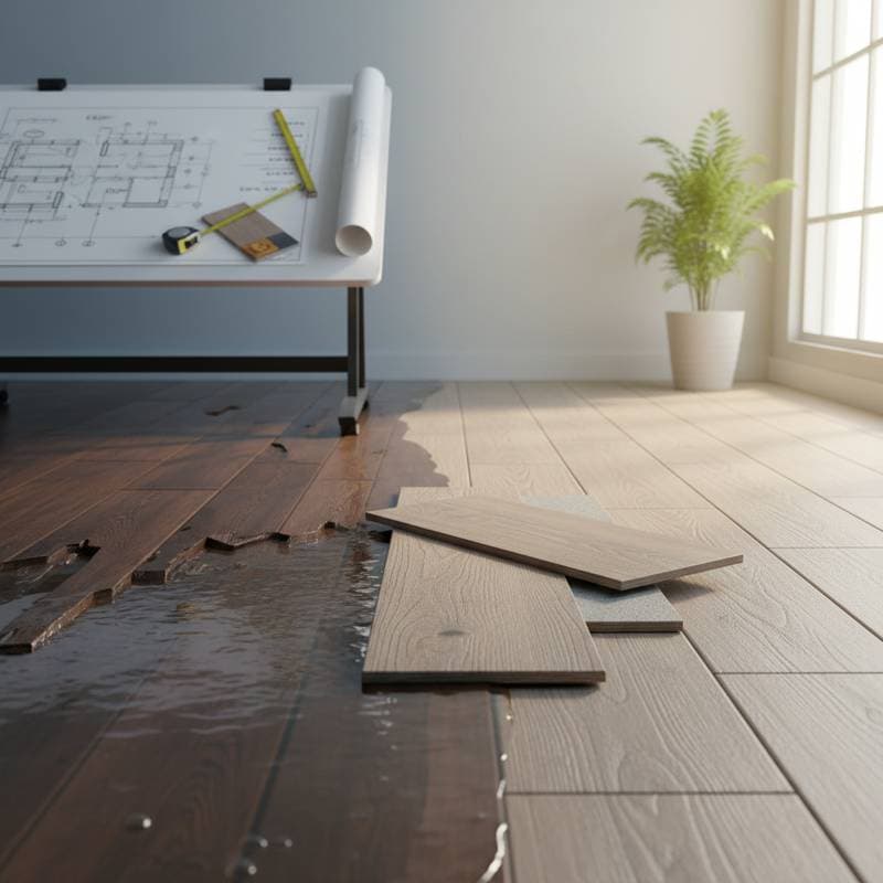 Featured image for Flood-Proof Flooring Costs and Material Resilience
