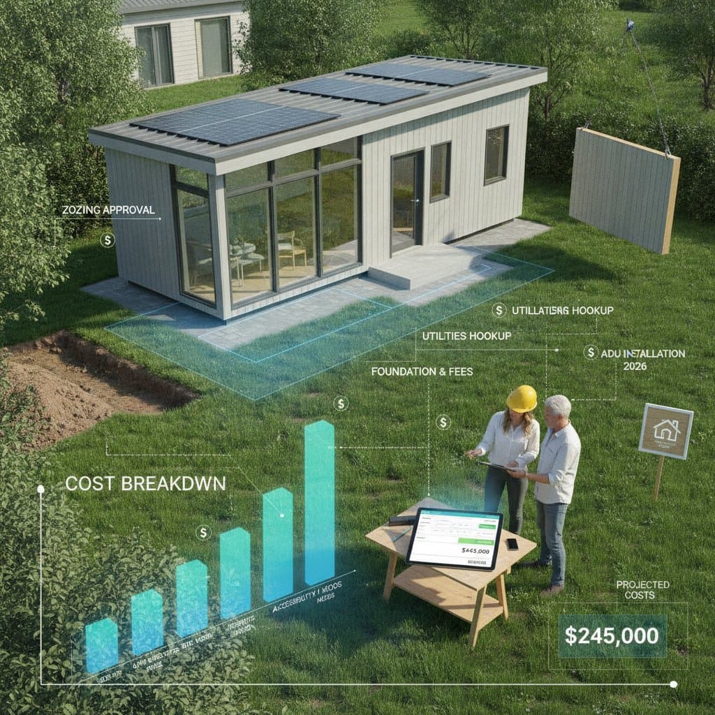 Featured image for Granny Pods Cost $100K–$300K: Site Prep Drives Price